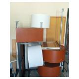 Modular Wood and Metal Display Units