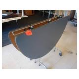 60 Inch Folding Mobile Cafeteria Table