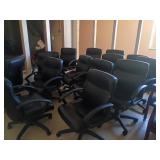 5 Adjustable Office Chairs, 25x26x41
