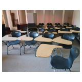 10 Student Desks with Chairs