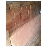 Miscellaneous Wood Panels, Approx 7ft