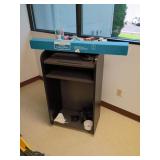 Black Standing Presentation Podium, 24x45x18