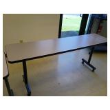 2 Rectangular Tables, 72" x 18" x 30"