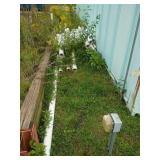 White PVC Pipes Assorted Lengths