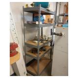 Metal and Wood Utility Shelf Only