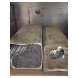 Two Open Cases of Lincoln Welding Rods