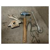 Hand Tool Lot with Sumner Magnetic Welding Holder