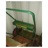 Harper Green Metal 2-Wheel Tank Cart