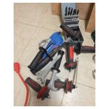 Power Tool Handles and Drill Bit Set Lot
