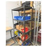Metal Storage Shelving Unit, No Contents