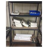 Metal Storage Shelving Unit, Approx 6ft Tall
