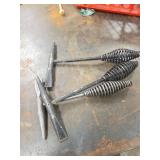 Three Metal Chipping Hammers