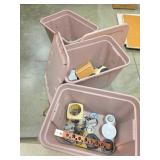 Utility Hardware in Storage Bins