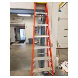 Werner 8 ft Fiberglass Step Ladder