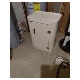 Vintage Metal Bathroom Storage Cabinet