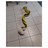 Vintage Plastic Bag Snake Decoration