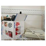 Hair Styling Lot with Mirror and Dryer