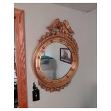 Federal Style Giltwood Eagle Mirror 24x33in