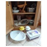 Kitchenware and Decorative Dish Lot