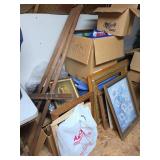 Framed Art, Easels, and Misc Decor