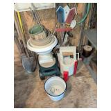 Garden Decor and Planters Lot