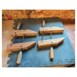 Craftsman Wooden Hand Screw Clamps