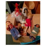 Vintage World Costume Doll Lot