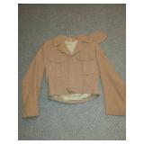 US Army Wool Ike Jacket with Zip Front