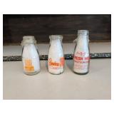 3 Miniature Dairy Milk Bottles