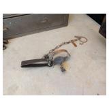 Antique Steel Small Animal Leg Trap