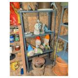 Metal Shelving Unit With Adjustable Shelves