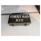 Military Metal First Aid Kit with Contents