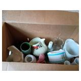 Glass and Ceramic Vases and Pitchers