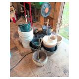 Plastic Planters and Hanging Pots