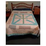 Full Size Homemade Patchwork Quilt