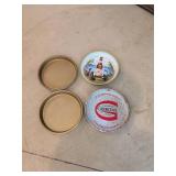 Four Vintage Beer Advertising Trays