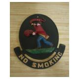 Virginia Metalcrafters 13x11 Cast Iron No Smoking