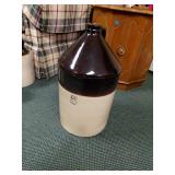 5 Gallon Stoneware Whiskey Jug With Handle