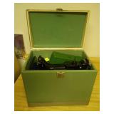 Singer Featherweight 221K Sewing Machine Set