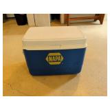 NAPA Rubbermaid Blue Plastic Cooler