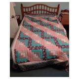 Queen Size Homemade Patchwork Quilt