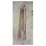 Lot of hand tool handles