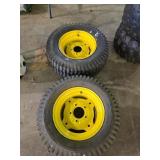 SEARS TUBELESS 23ï¿½9.50-12 2PLY RATING WITH RIM X