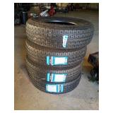 Four Montreal ST205/75R15 trailer tires