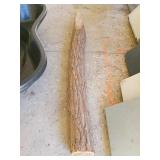 8 foot log post