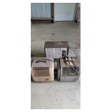 Lot of three electric heaters