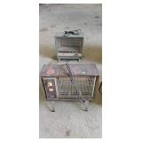 Pair of electric space heaters