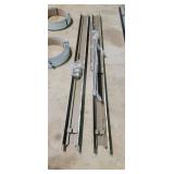 Industrial metal door frame