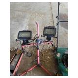 Craftsman Worklights on Stand