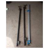 3 Bar Clamps, 2 Steel, 1 Aluminum